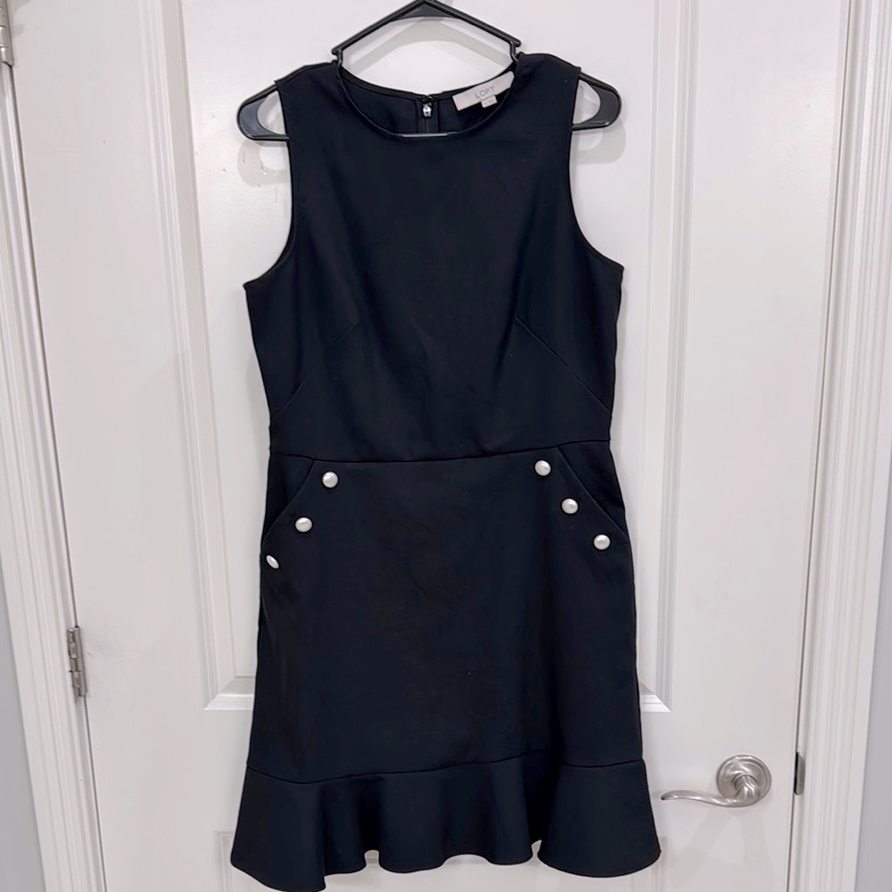LOFT Classic Black Dress